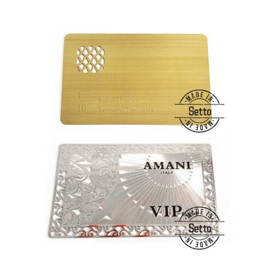 Custom Metal Name Plate Business Cards Metal Gold Name Card