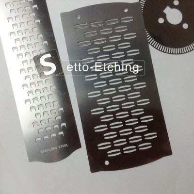 Chemical etching stainless steel blade for machine