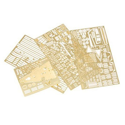 High Precision Brass etching 3D Miniature Model Metal Craft Photo etching